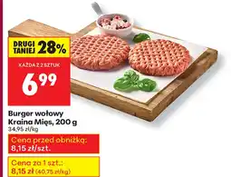 Biedronka Burger Kraina Mięs oferta
