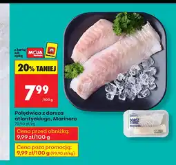 Biedronka Polędwice z dorsza Marinero oferta
