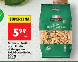 Biedronka Makaron Gusto Bello oferta