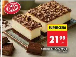Biedronka Sernik KitKat oferta