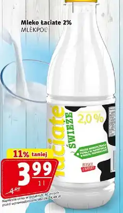 Prim Market Mleko łaciate 2% Mlekpol oferta