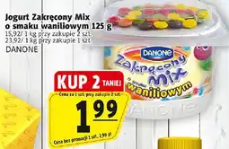 Prim Market Jogurt Zakręcony Mix o smaku waniliowym 125 g Danone oferta
