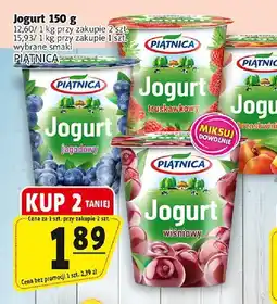 Prim Market Jogurt Piątnica 150 g (jagodowy, truskawkowy, wiśniowy) oferta