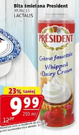 Prim Market Bita śmietana President Lactalis oferta