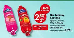 Żabka Ser topiony Lactima z papryką oferta