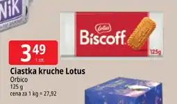 E.Leclerc Ciastka kruche Lotus Orbico oferta