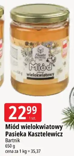 E.Leclerc Miód Miód wielokwiatowy Pasieka Kasztelewicz Bartnik oferta