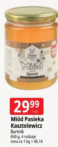 E.Leclerc Miód lipowy Pasieka Kasztelewicz Bartnik oferta