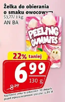 Prim Market Żelka do obierania o smaku owocowym AN.BA oferta