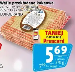 Prim Market Wafle przekładane kakaowe EUROBRAND oferta