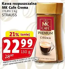 Prim Market Kawa rozpuszczalna MK Cafe Crema STRAUSS oferta