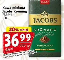 Prim Market Kawa mielona Jacobs Kronung JDE oferta