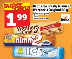Topaz Drops Ice Fresh / Nimm 2 / Werther's Original 50 g Storck oferta
