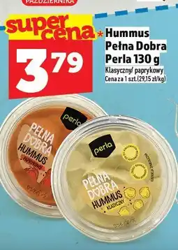 Topaz Hummus Pełna Dobra Perła 130 g Perla oferta