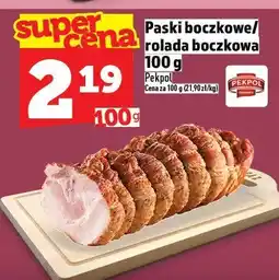 Topaz Paski boczkowe/rolada boczkowa Pekpol 100 g oferta