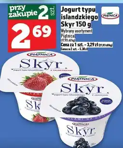 Topaz Jogurt typu islandzkiego Skyr Piątnica 150 g oferta