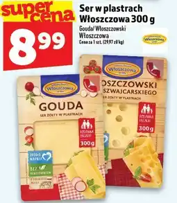 Topaz Ser w plastrach Włoszczowa Gouda/Włoszczowa 300 g oferta