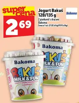 Topaz Jogurt Bakuś 128/135 g Bakoma oferta