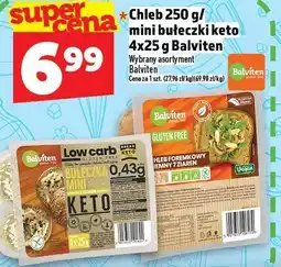 Topaz Chleb 250 g/ mini bułeczki keto 4x25 g Balviten oferta
