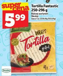 Topaz Tortilla Funtastic 250-296 g Develey oferta