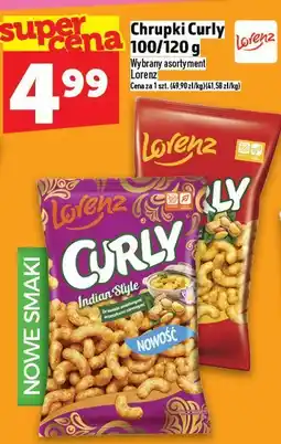 Topaz Chrupki Curly 100/120 g Lorenz oferta