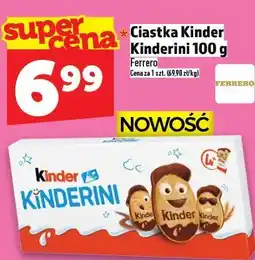 Topaz Ciastka Kinder Kinderini 100 g oferta