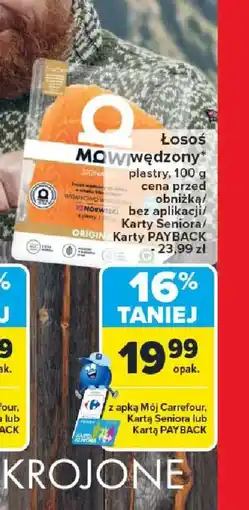 Carrefour Losoś wędzony oferta