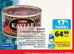 Carrefour Kawior z łososia Gorbusha oferta
