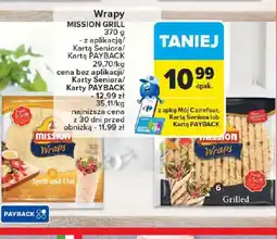 Carrefour Wrapy Mission Grill oferta