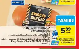 Carrefour Bułeczki maślane Burger Brioche oferta