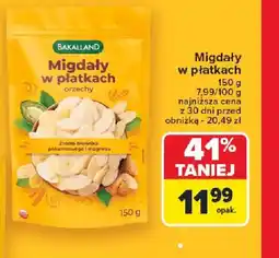 Carrefour Migdały w płatkach oferta
