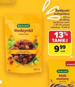 Carrefour Rodzynki sułtańskie oferta