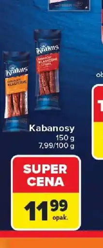 Carrefour Kabanosy oferta