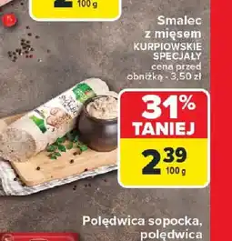 Carrefour Smalec z mięsem oferta