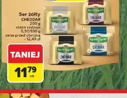 Carrefour Ser żółty CHEDDAR oferta