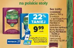 Carrefour Ser żółty CHEDDAR oferta