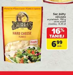 Carrefour Ser żółty DZIUGAS oferta