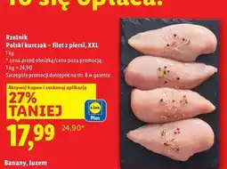 Lidl Filet z piersi kurczaka Rzeźnik Codzienna Dostawa oferta