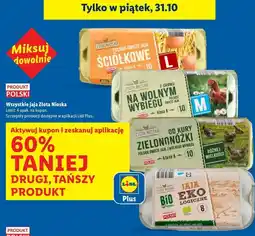 Lidl Jaja od zielononóżki Złota Nioska oferta