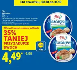 Lidl Serek mascarpone Pilos oferta