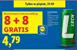 Lidl Piwo Lech Premium oferta
