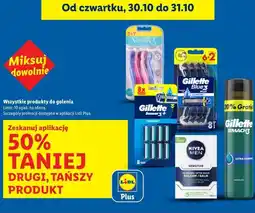 Lidl Balsam po goleniu łagodzący Nivea Men Sensitive oferta