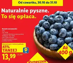Lidl Borówki amerykańskie oferta