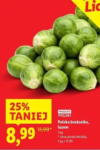 Lidl Brukselka polska oferta