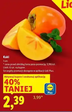 Lidl Kaki oferta