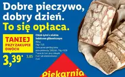 Lidl Chleb żytni z niskim indeksem glikemicznym Piekarnia W Sercu Lidla oferta