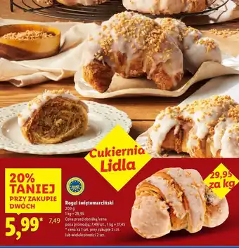 Lidl Rogal świętomarciński oferta