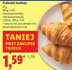 Lidl Croissant maślany oferta