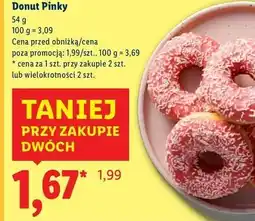 Lidl Donut pinky oferta