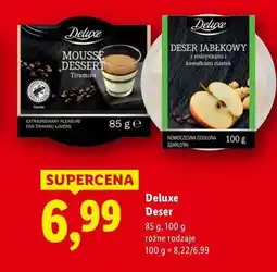 Lidl Deser jabłkowy z rodzynkami i kawałkami ciastek Deluxe (Schwarz) oferta